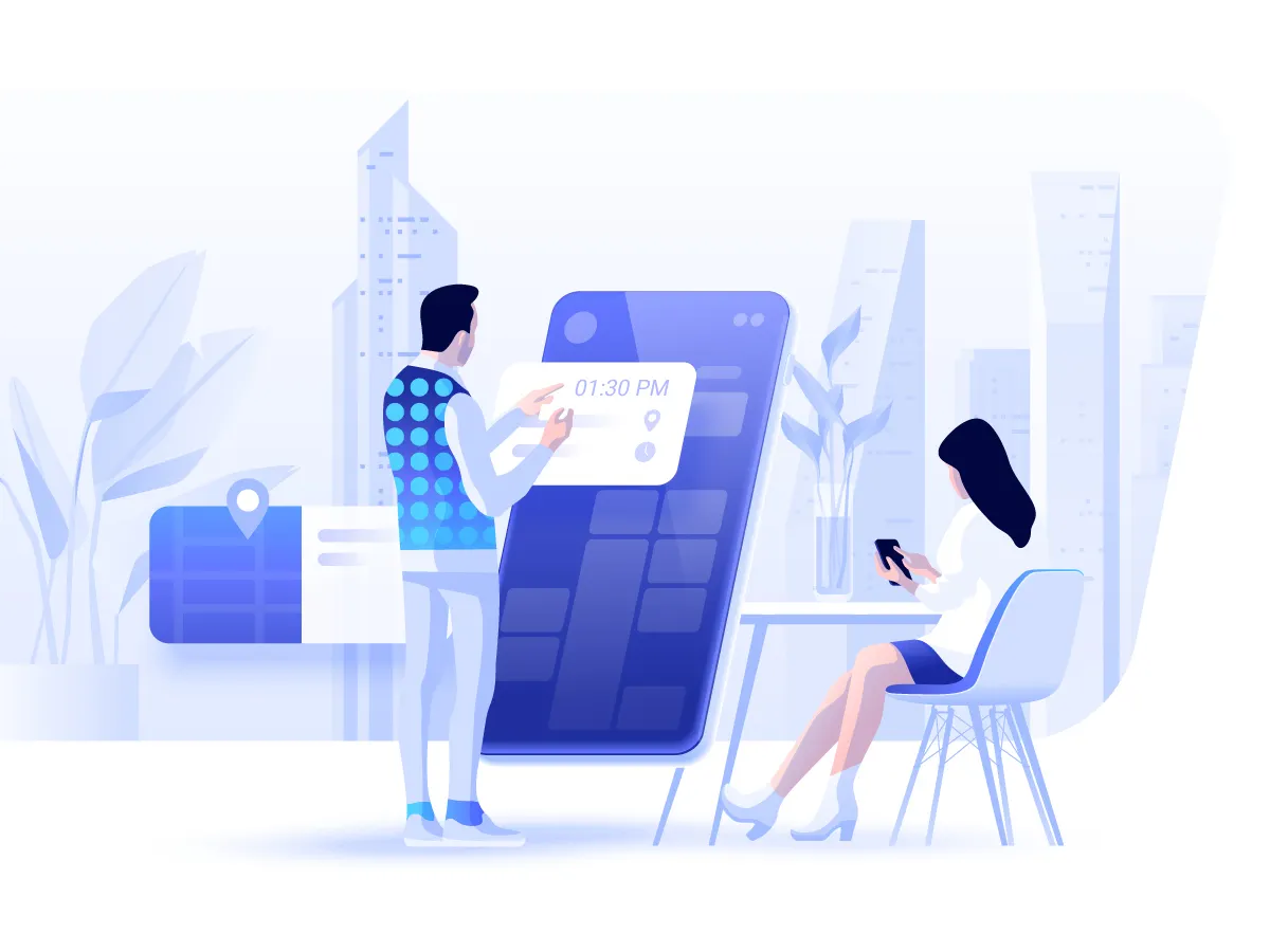 Professional Services Booking Interface